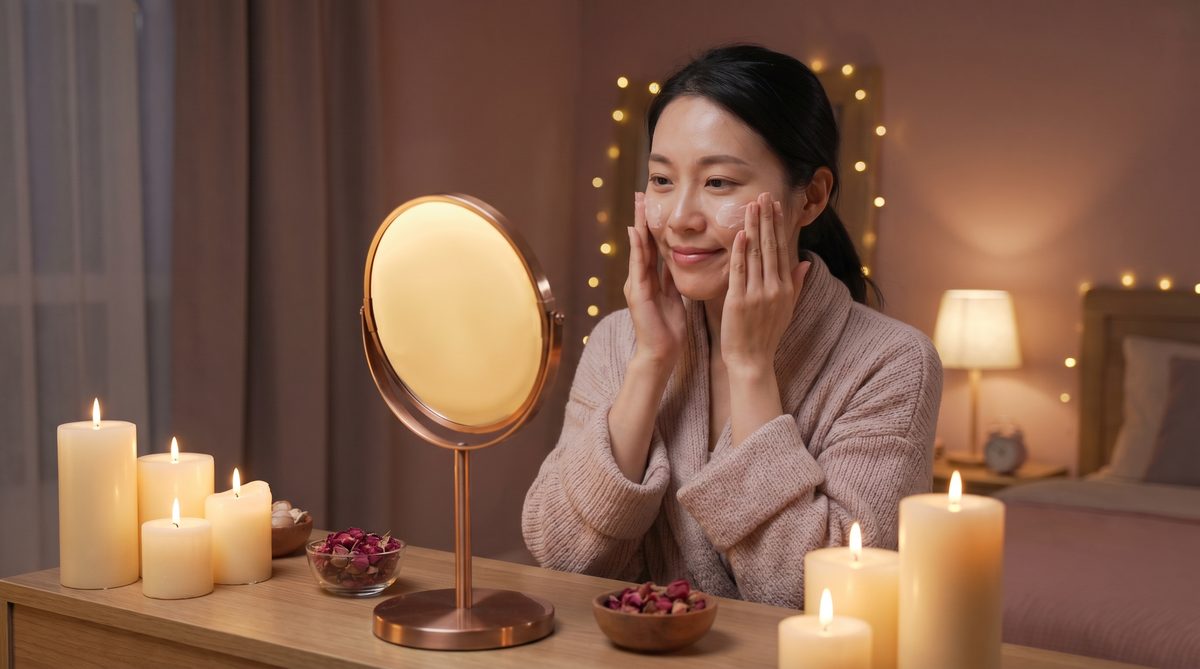 香蕉视频夜间护肤视频演示，女性自我照顾生活视频，温暖疗愈氛围，www.0yyoa09.cn
