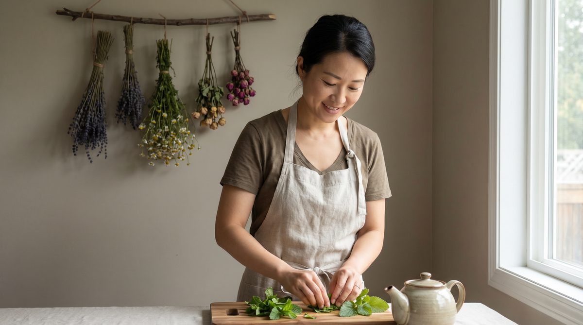 香蕉视频草本茶饮制作视频教程，女性生活技能视频分享，疗愈生活场景，www.0yyoa09.cn